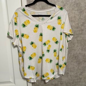Old Navy Pineapple shirt